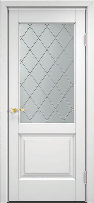 Alksnio durys stiklintos (A13-1)
