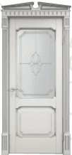 Alksnio durys stiklintos (A7-2)
