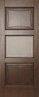 Pušinės durys stiklintos (MD6-1)