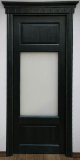 Alksnio durys stiklintos (A55-1)